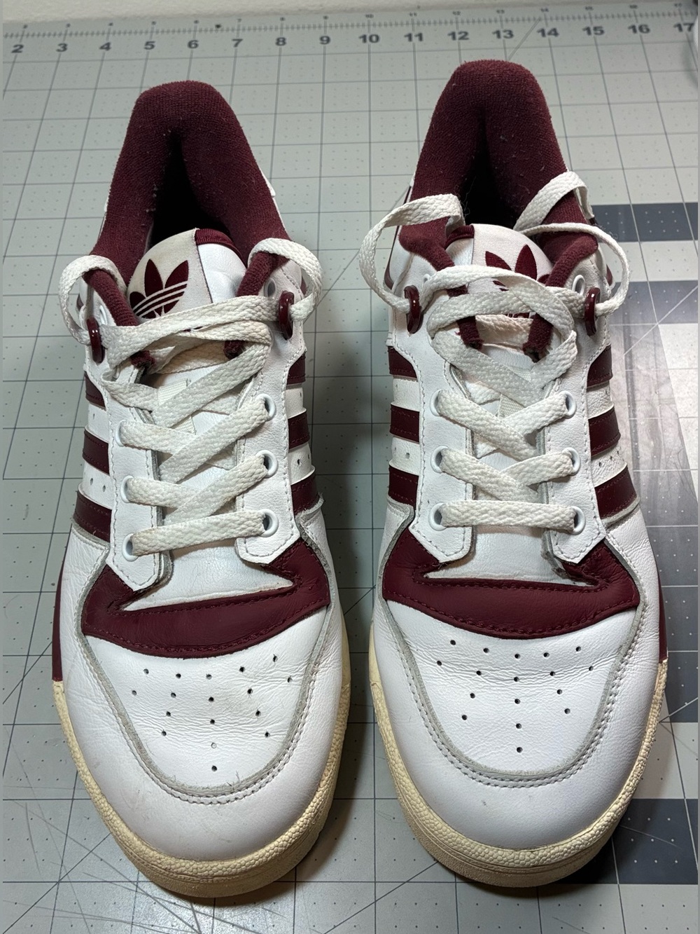 Adidas Rivalry Low 86
White and Burgundy W7.5 - Picture 4 of 6